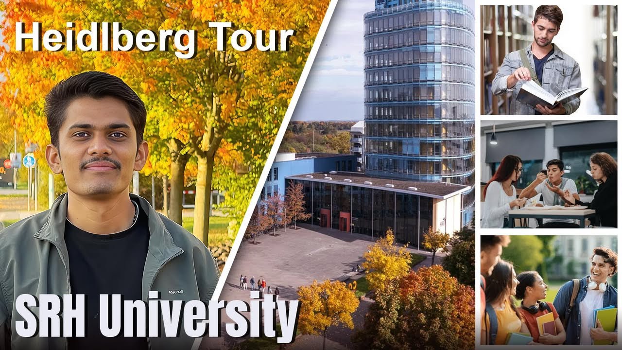 SRH University Heidelberg Campus Tour | Student Life in Germany 🇩🇪