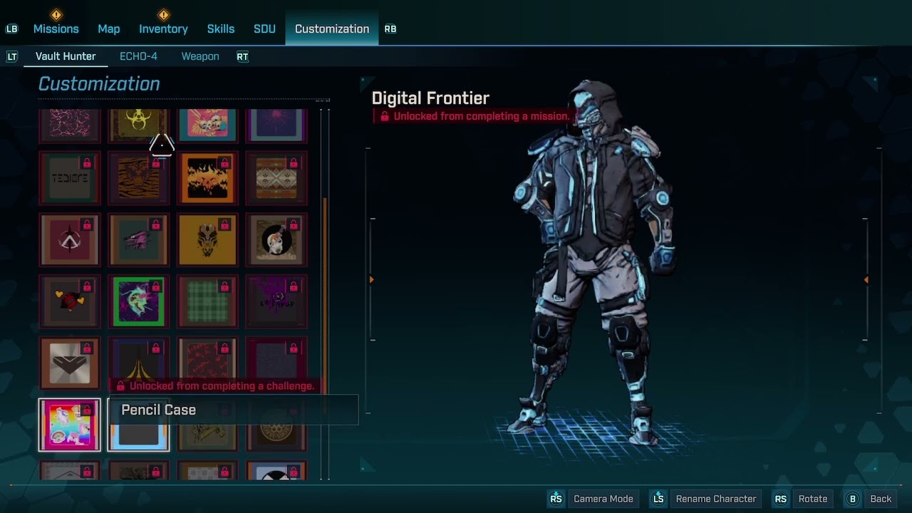 RAFA | Head'Skin And Body Customisation #gaming #crossplay #borderlands4 #customization 
