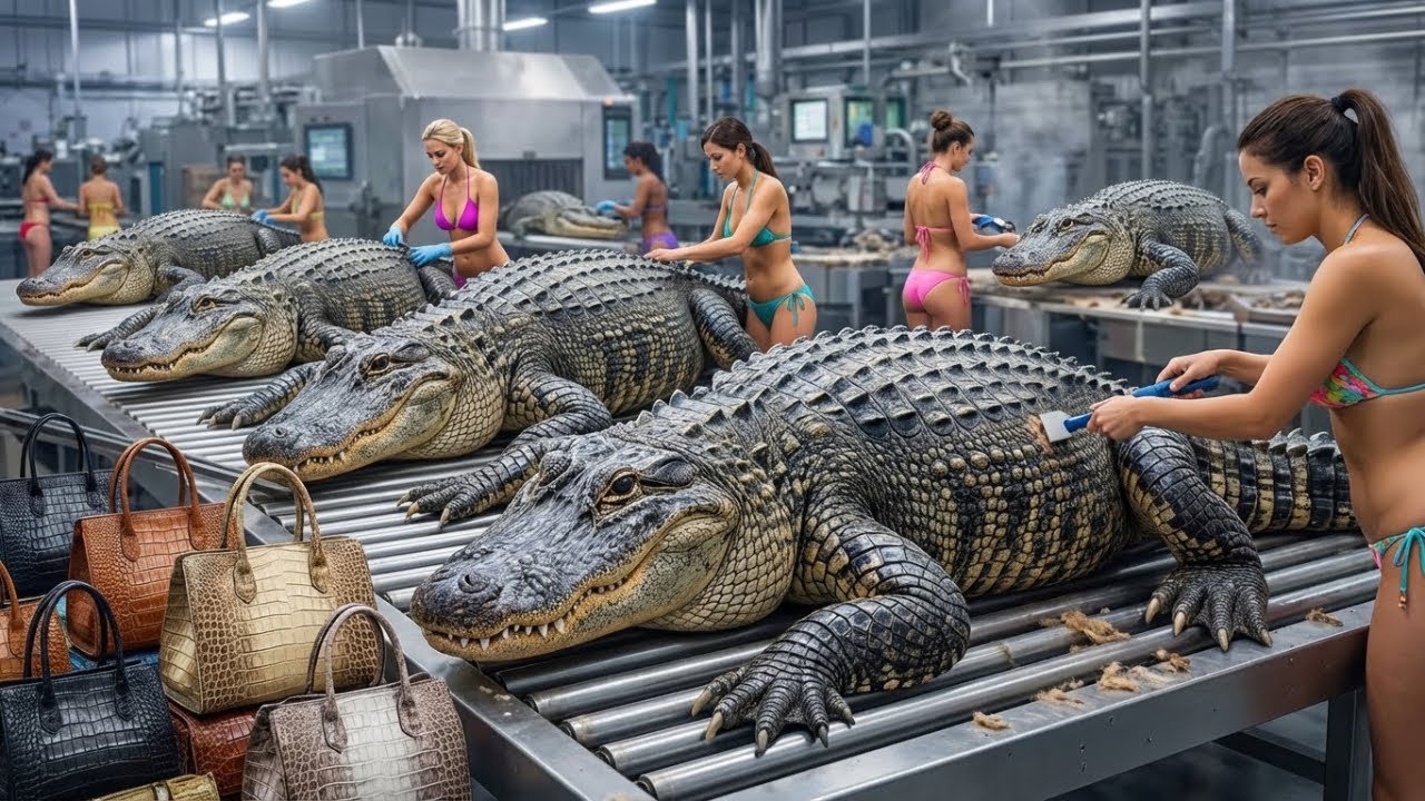 Inside the Modern Alligator Leather Bag Factory: The Incredible Process You’ve Never Seen