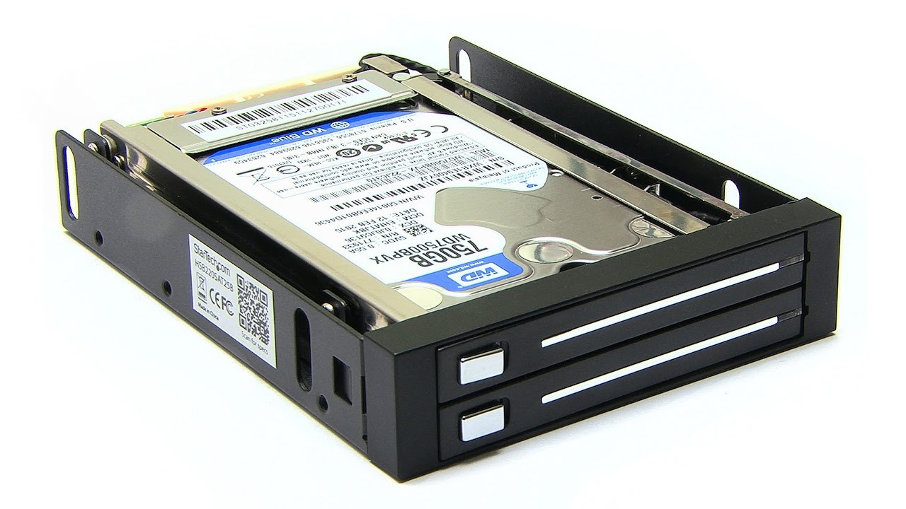 Dual Trayless 2.5” SATA Rack