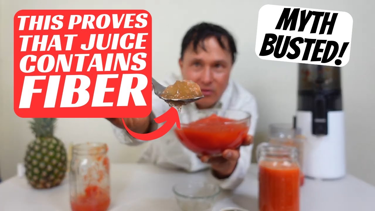 #1 Juicing Myth Busted: Here’s Proof That Juice Contains Fiber