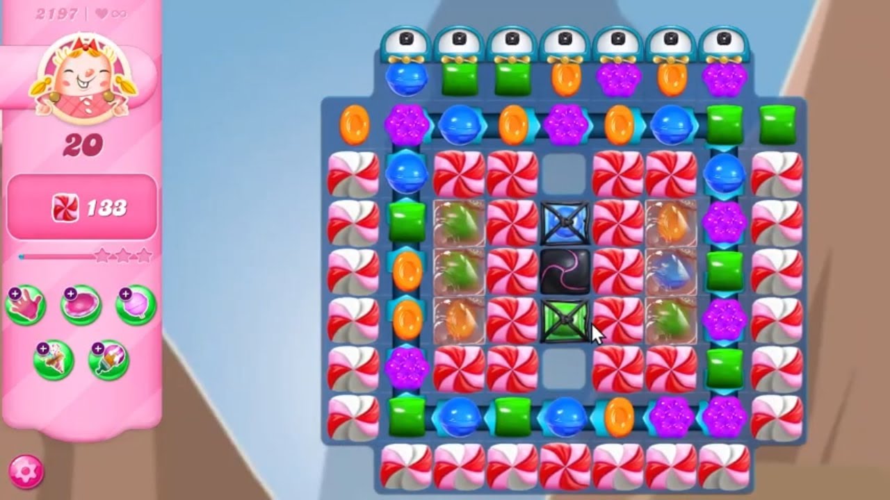 Candy Crush Saga LEVEL 2197 NO BOOSTERS (new version)