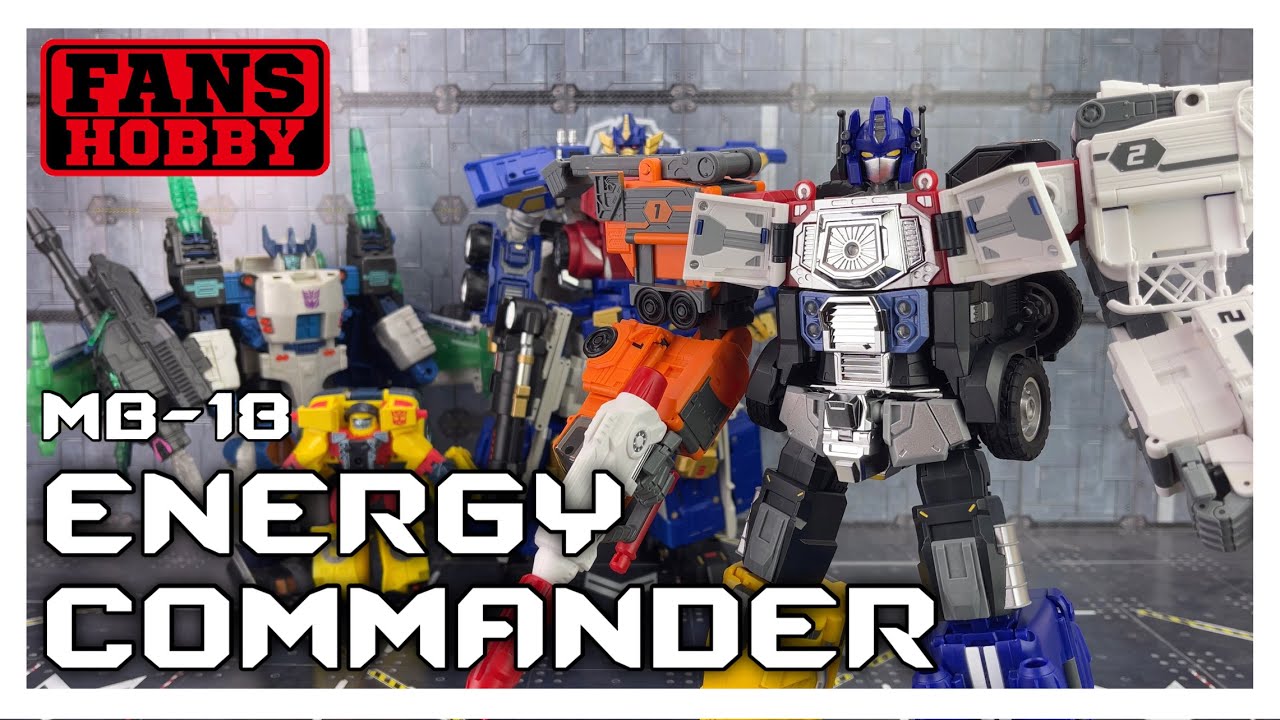 Fans Hobby MB-18 ENERGY COMMANDER Transformers Masterpiece Energon Optimus Prime Review