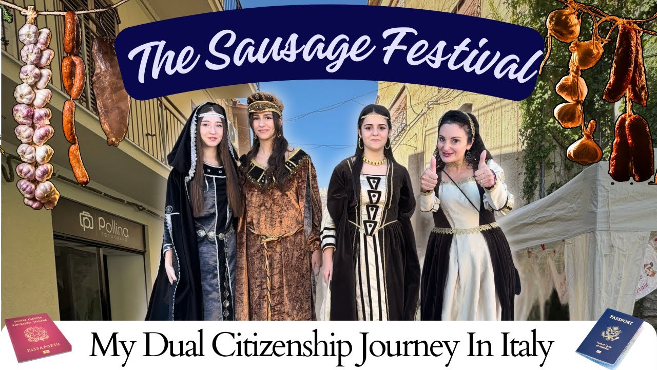 Embracing My History At Caccamo's Sausage Festival, The Sagra Della Salsiccia, Sicily #italy