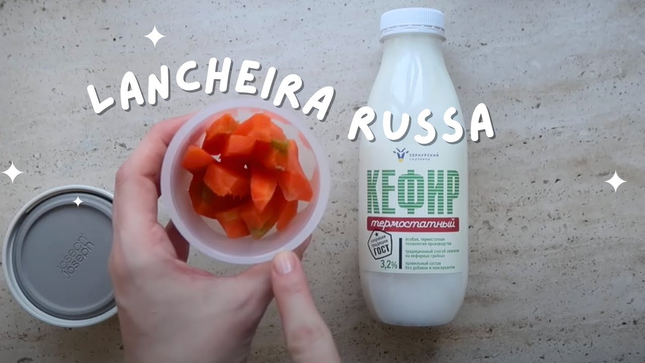 Lancheira com comidas russas | #MamãesPeloMundo + Desafio da lancheira | Thalita Campedelli