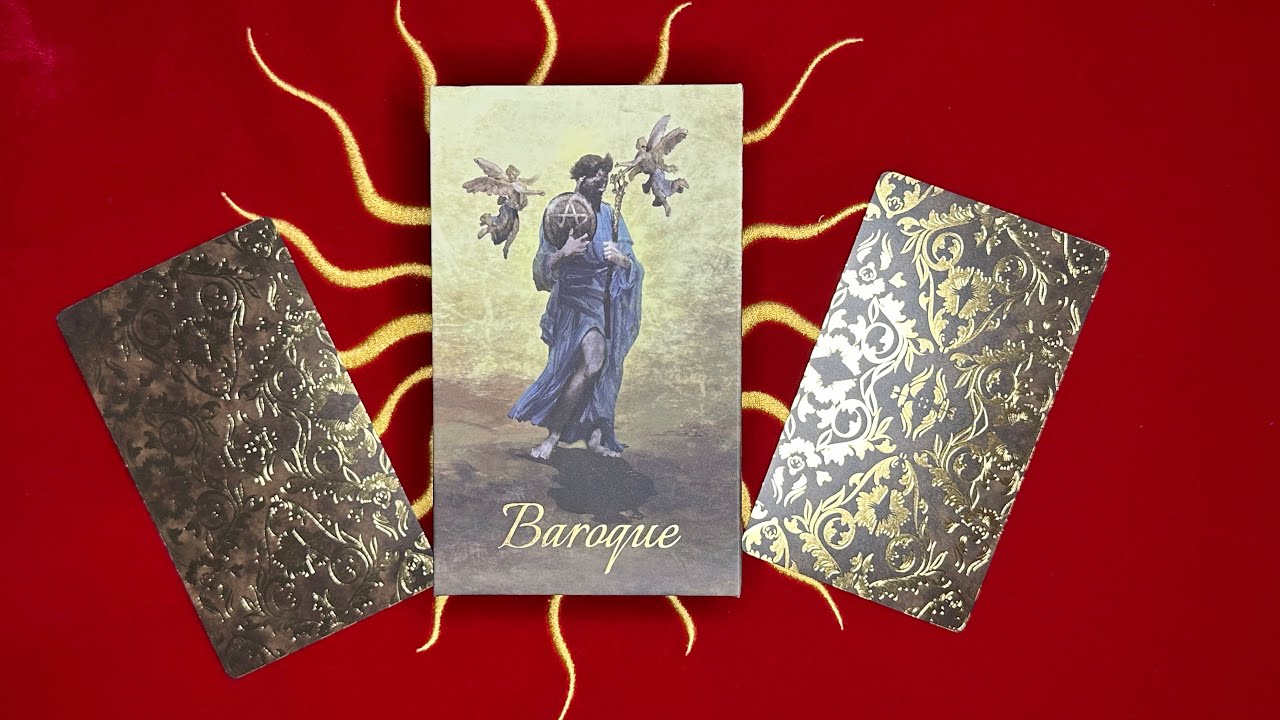 Барокко Таро 🔮💫 Baroque Tarot. Распаковка, обзор + бонус расклад. Моя колекция таро