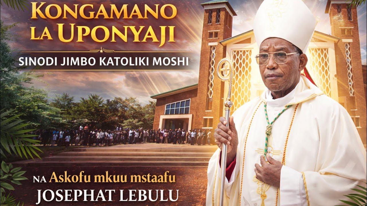 #LIVE: KONGAMANO LA UPONYAJI | SINODI JIMBO KATOLIKI MOSHI | NA Askofu Mkuu Mstaafu JOSEPHAT LEBULU