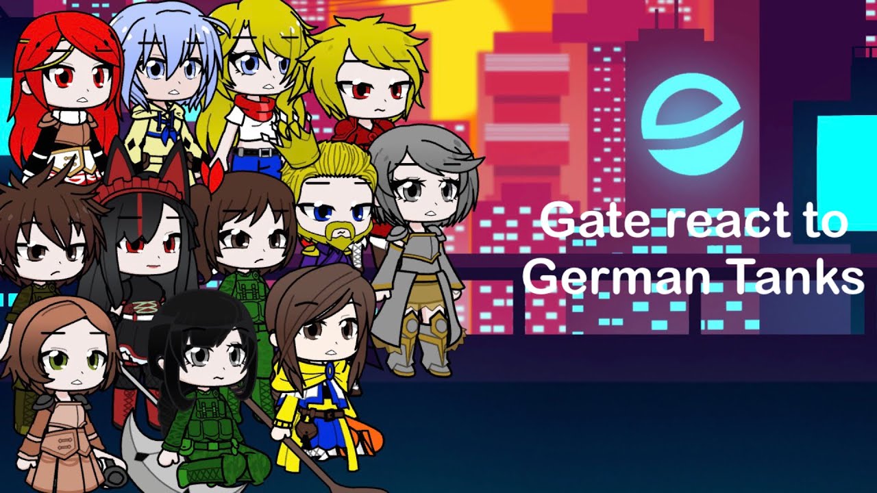 Gate react to German Tanks