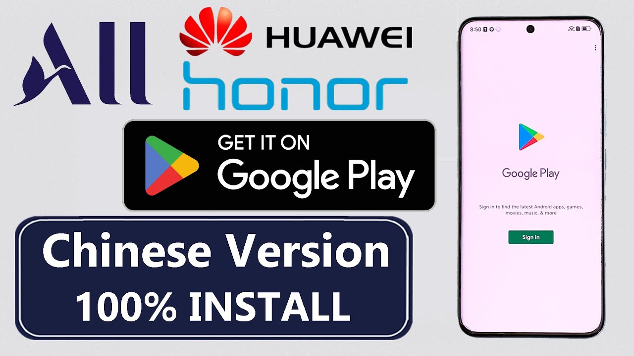 HOW TO DOWNLOAD GOOGLE PLAY STORE ON CHINESE HUAWEI ✅ INSTALL PLAY STORE IN CHINESE ALL HONOR/HUAWEI