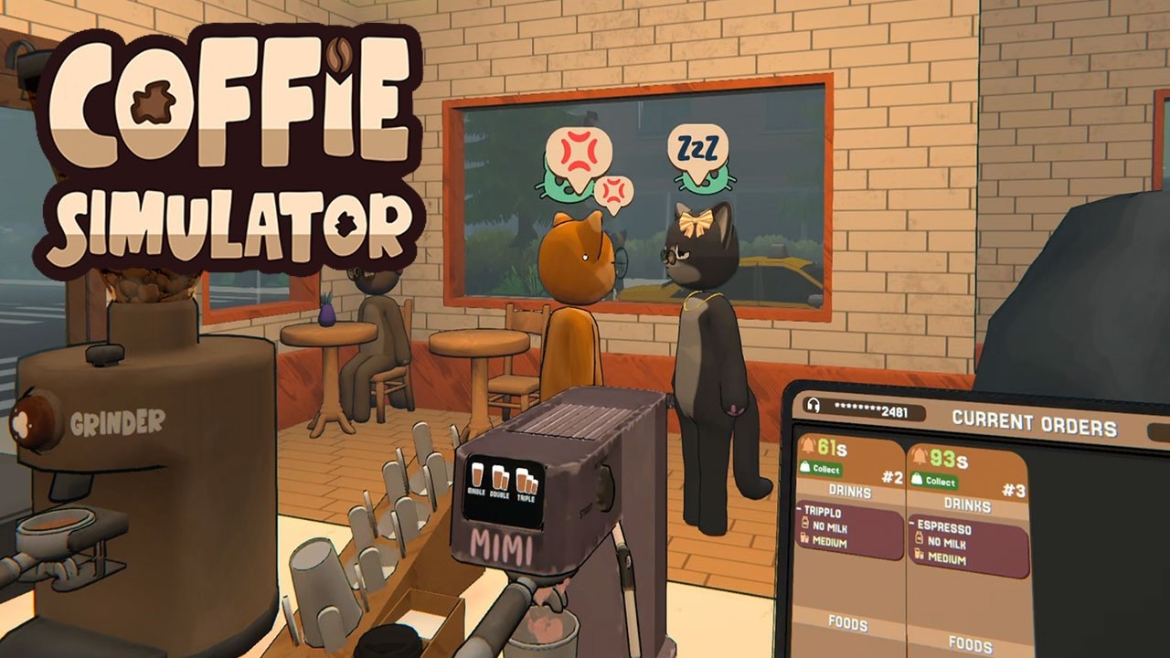 A cozy game for you to fall asleep to | Coffie Simulator - EP 2