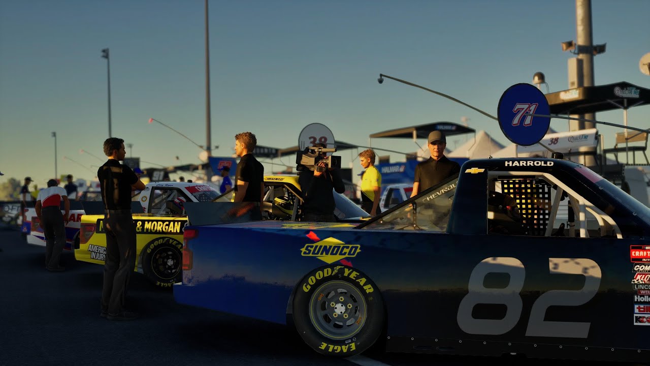 NASCAR 25 - Career Mode - Trucks - Season 2 - Race 16/25 - PS5 Pro Gameplay
