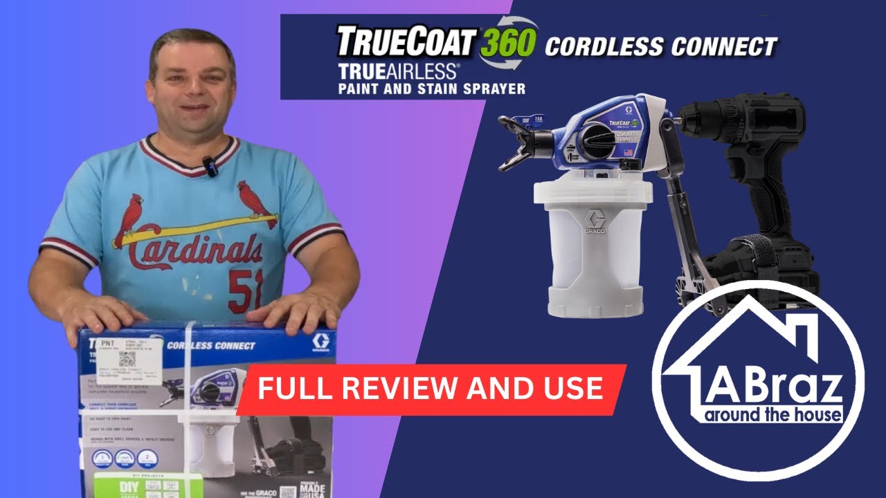 Раскройте свой потенциал в покраске с помощью Graco Truecoat 360 — лучшего беспроводного краскора...