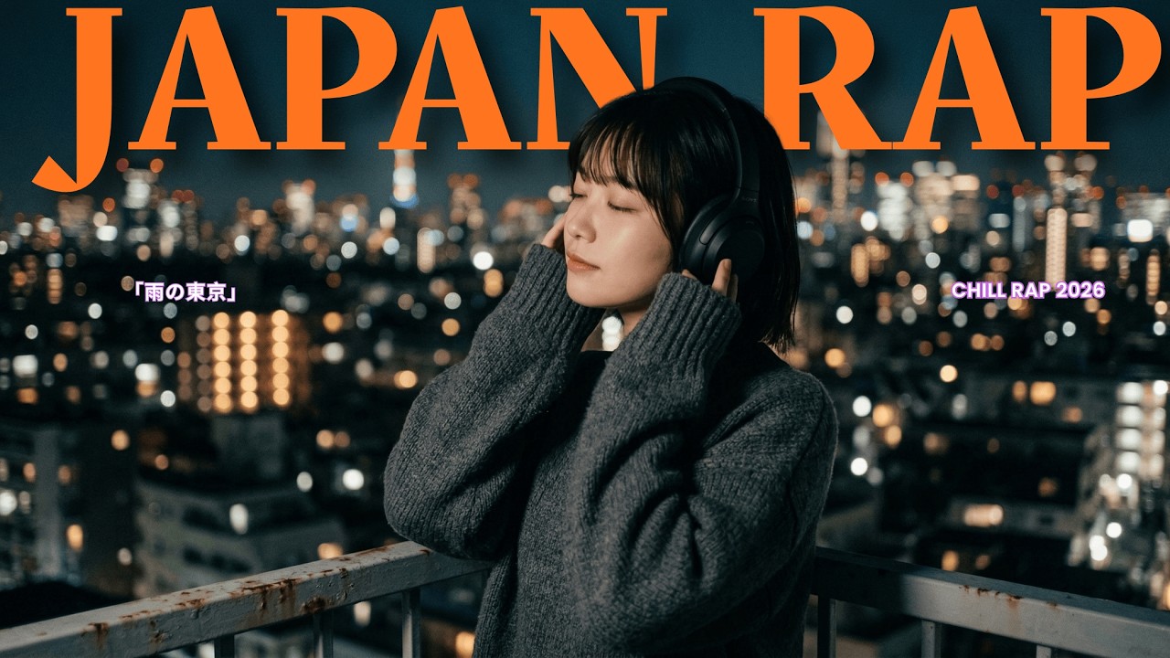 東京ミッドナイト 2026 🌙 Japanese Chill Rap & Neo-Soul Mix | Night Ride in Tokyo