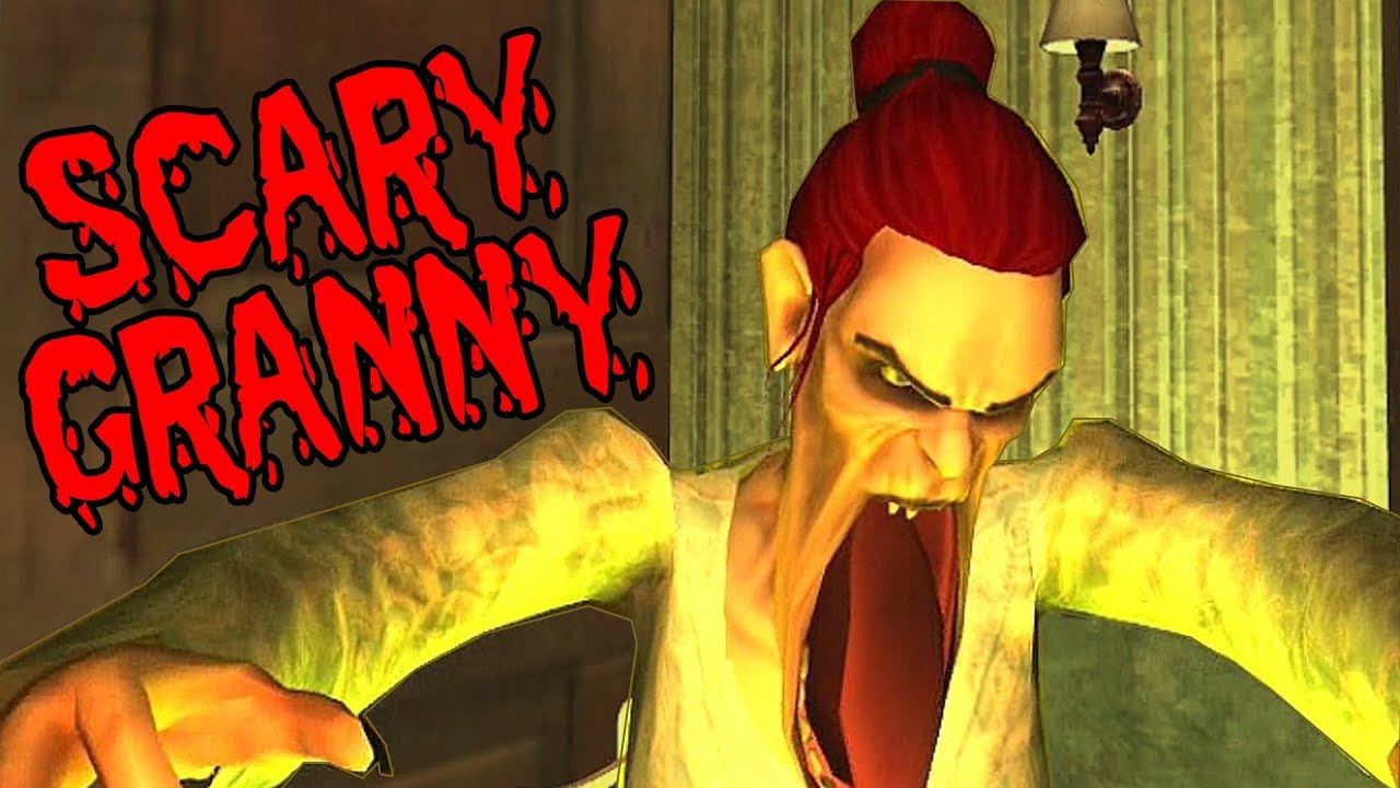A GRANNY BRUXA ! - Scary Granny Horror 2018