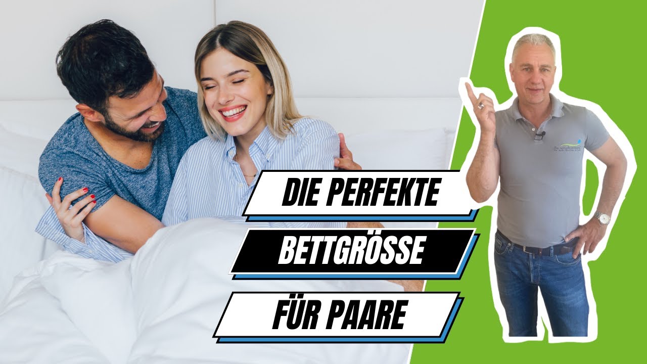 Perfekte Bettgröße für Paare!