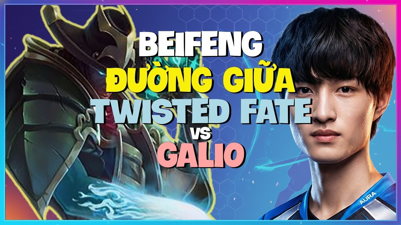 BeiFeng Twisted Fate : Kẻ Này Đang HỦY DIỆT Galio Ở Rank Thách Đấu - Vietsub