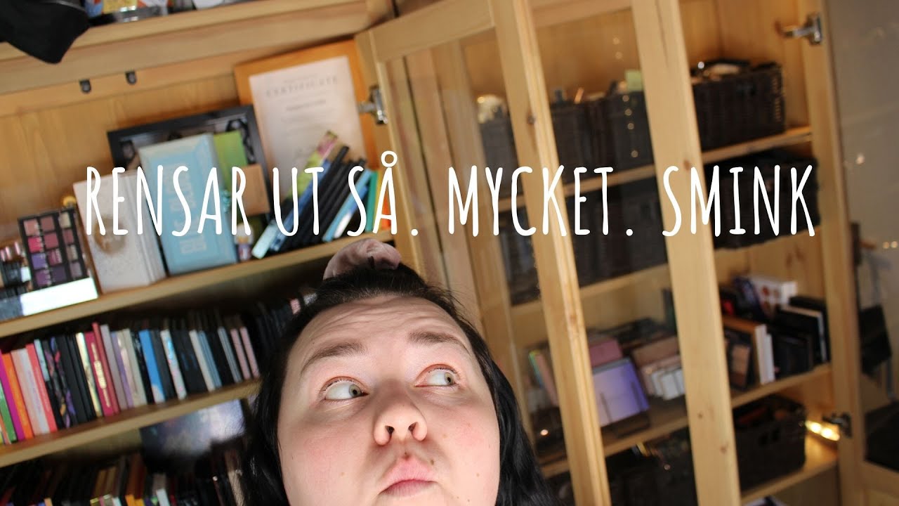 RENSAR UT FLERA KILO SMINK - EXTREME DECLUTTERING