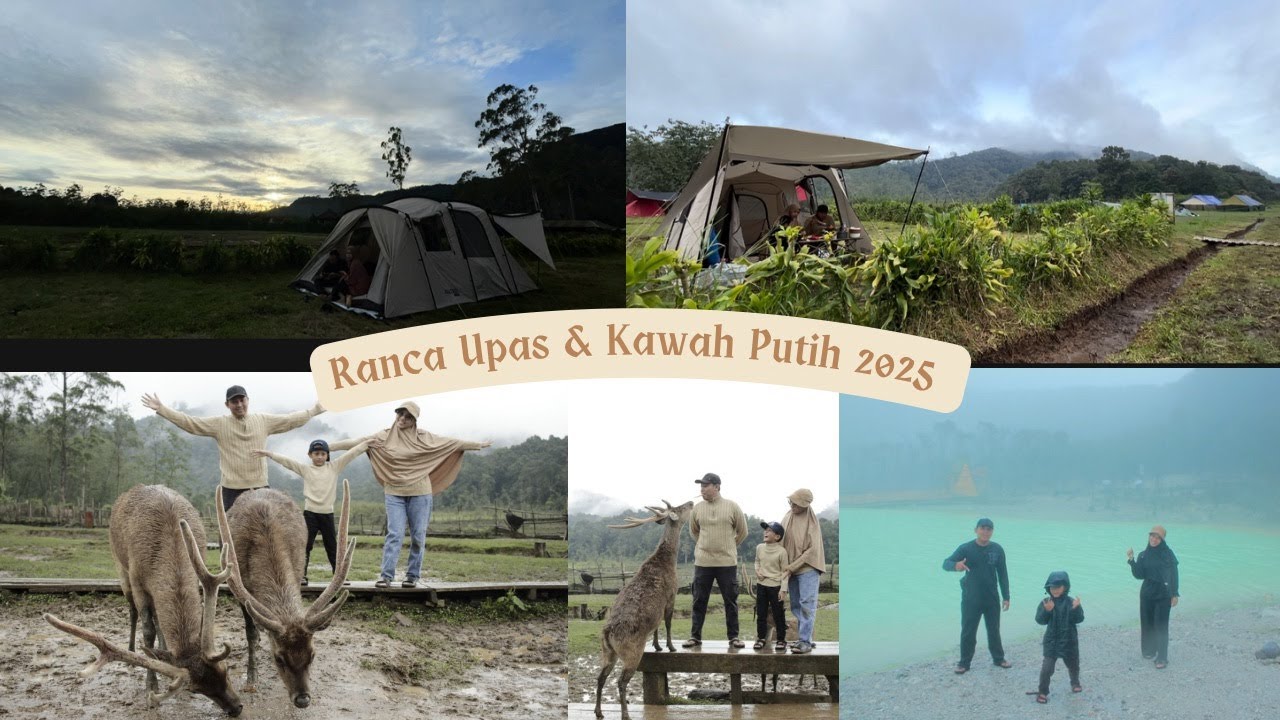 Camping di Ranca Upas Ciwidey Bandung 2025 | Area Savana Spot Terbaik Ranca Upas | Camping Keluarga