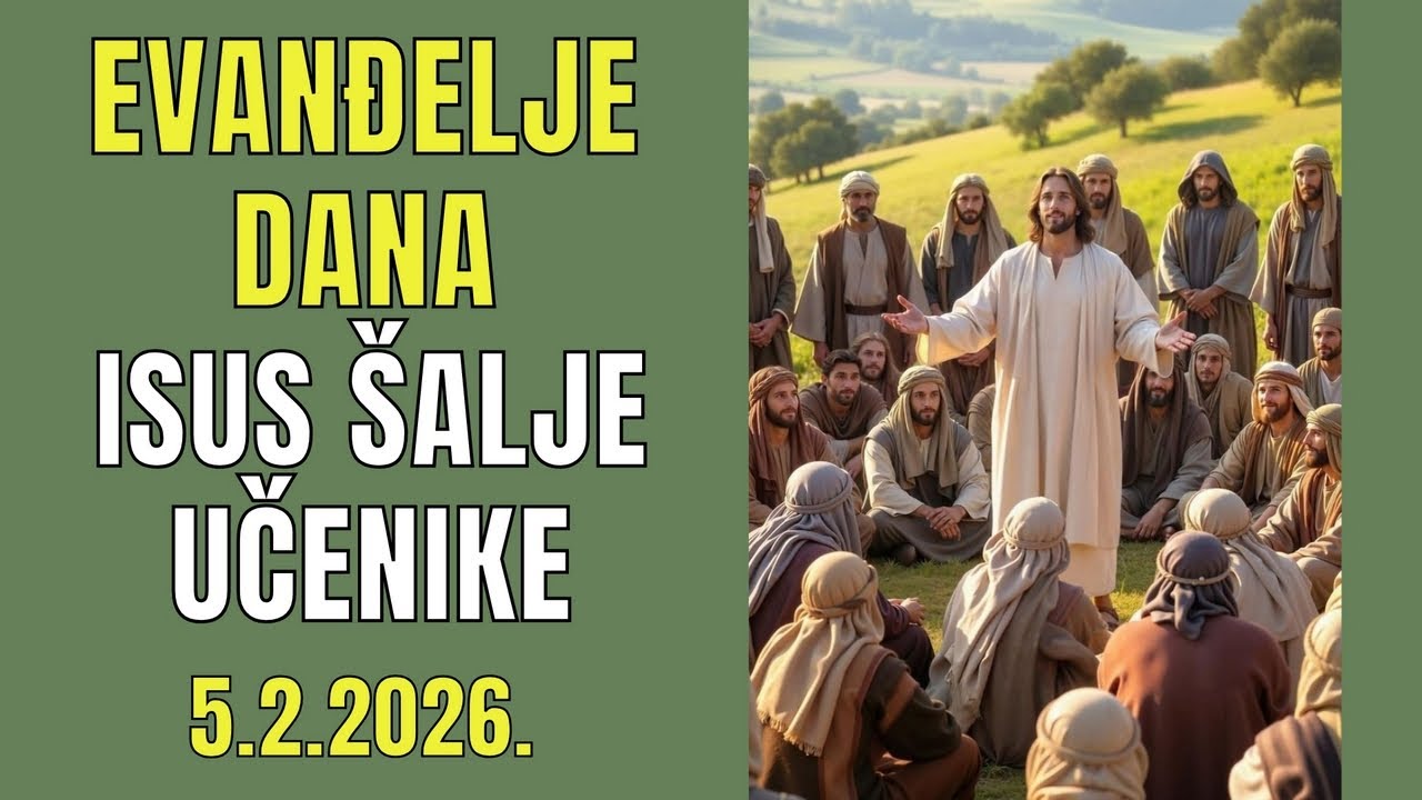 OVO SU ISUSOVI POMOĆNICI - EVANĐELJE DANA