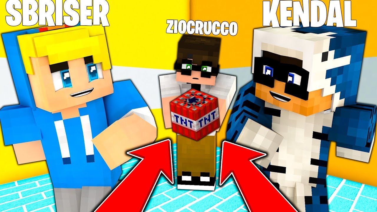 SBRISER E KENDAL TROLLANO ZIOCRUCCO!! - Minecraft Divertente