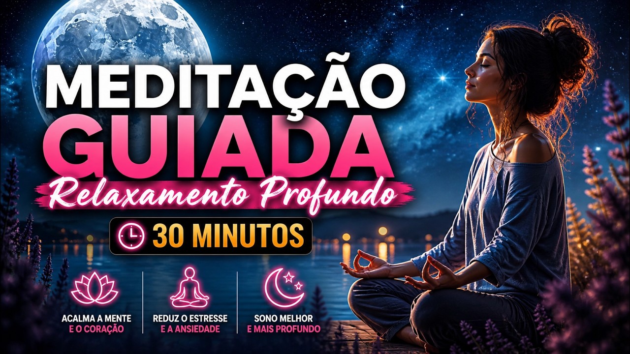 Medita&ccedil;&atilde;o Guiada: RELAXAMENTO PROFUNDO 30 MINUTOS