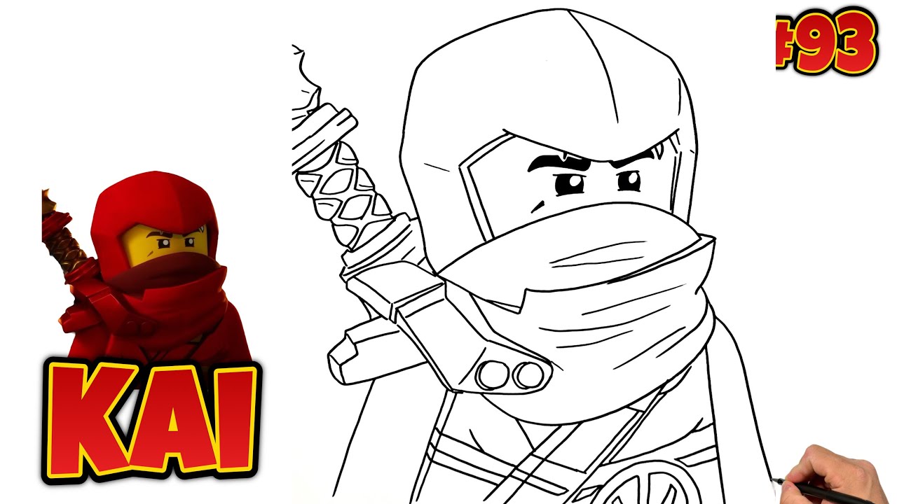HOW TO DRAW KAI | NINJAGO | Step By Step #kai #ninjago