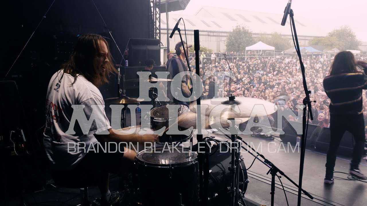 Hot Mulligan - Brandon Blakeley Drum Cam - Outbreak Fest 2024