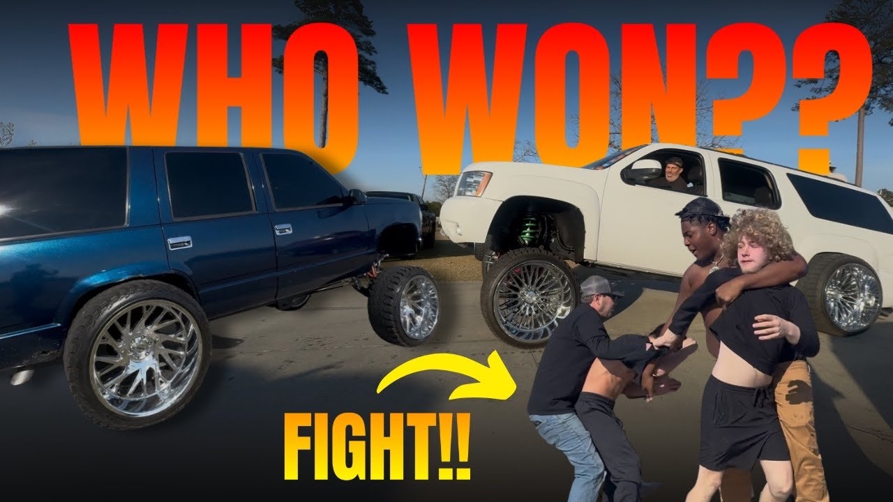 INSANE Squatted Truck Drag Racing | BIG Fight Broke Out | MUST WATCH