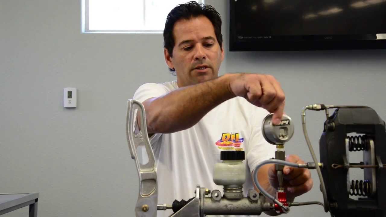 360º Rotating Fluid Filled Brake Fluid Gauge by DPI Performance Racing Products