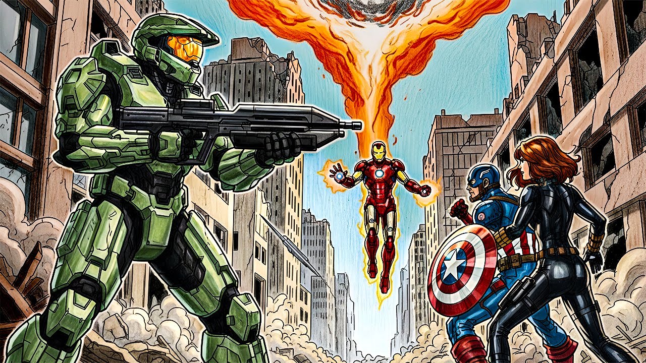 What If Master Chief Entered Marvel Universe?
