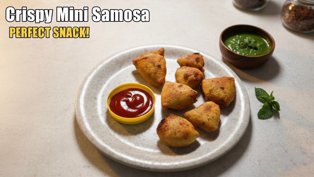 How to make Mini Samosa  at home | घरच्या घरी बनवा हॉटेलसारखे मिनी समोसा | झटपट रेसिपी 