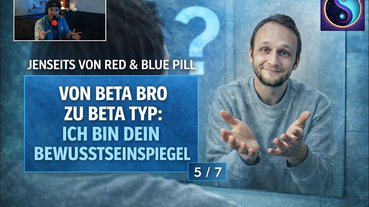 7eil: 5/7 Jenseits von Red & Blue Pill - Von Beta Bro zu Beta Typ: Ich bin dein Bewusstseinspiegel