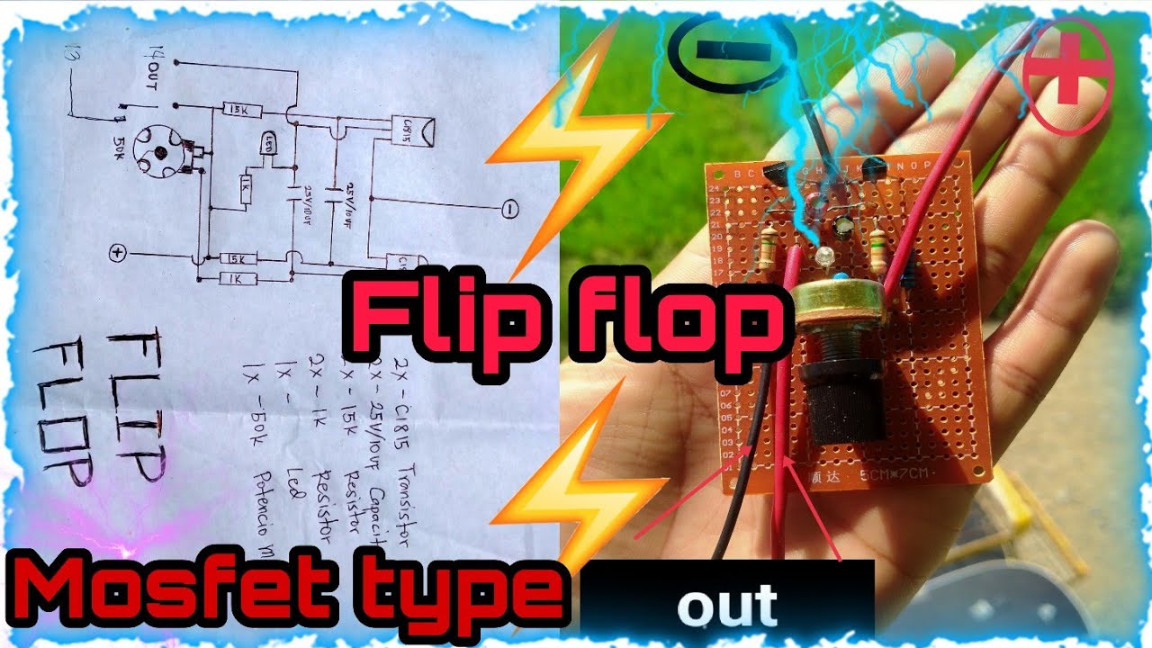Flip flop for diy fish stunner