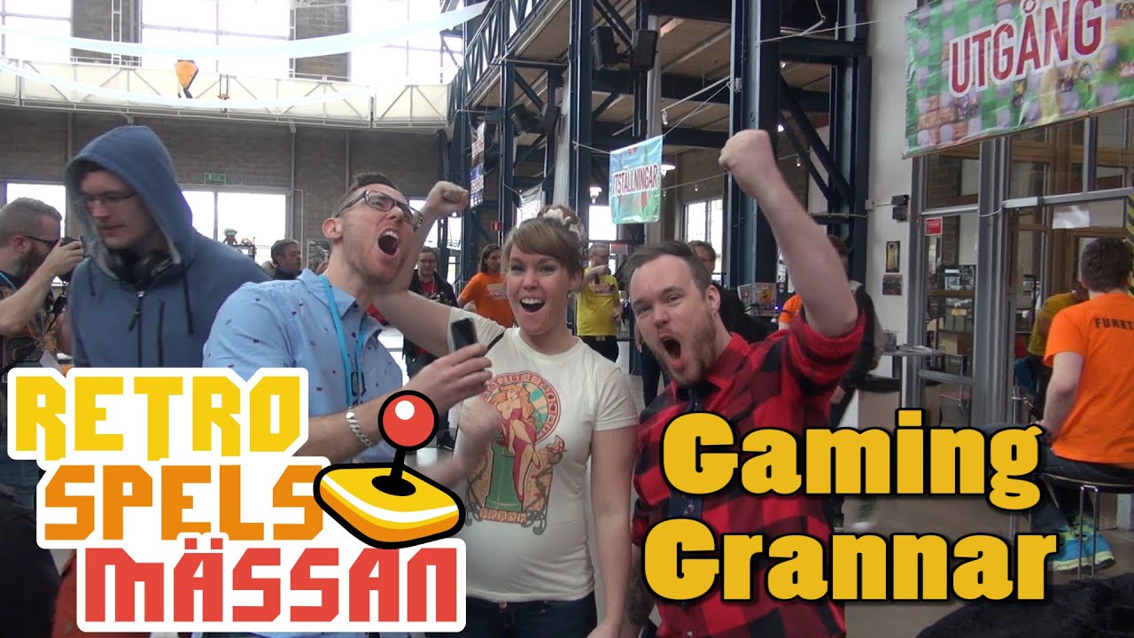 GamingGrannar på Retrospelsmässan 2015!