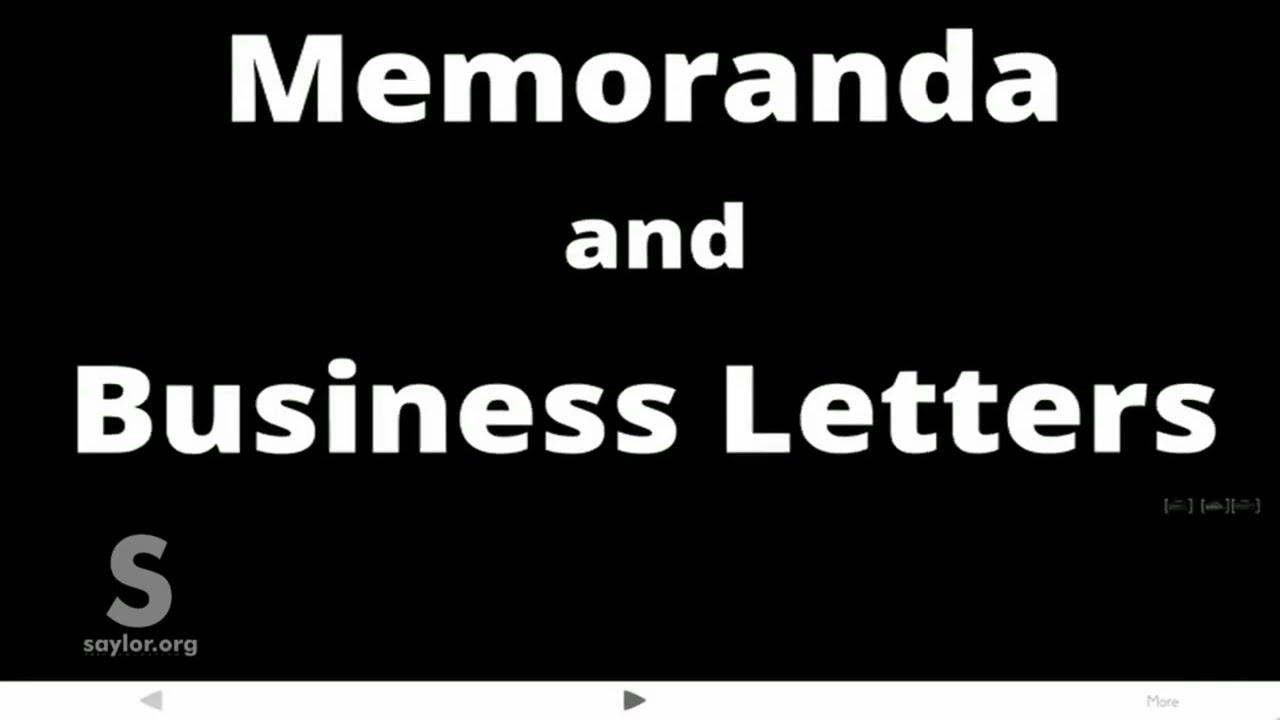 How to Write Business Memos and Letters | Memo Format, Letter Parts & Examples