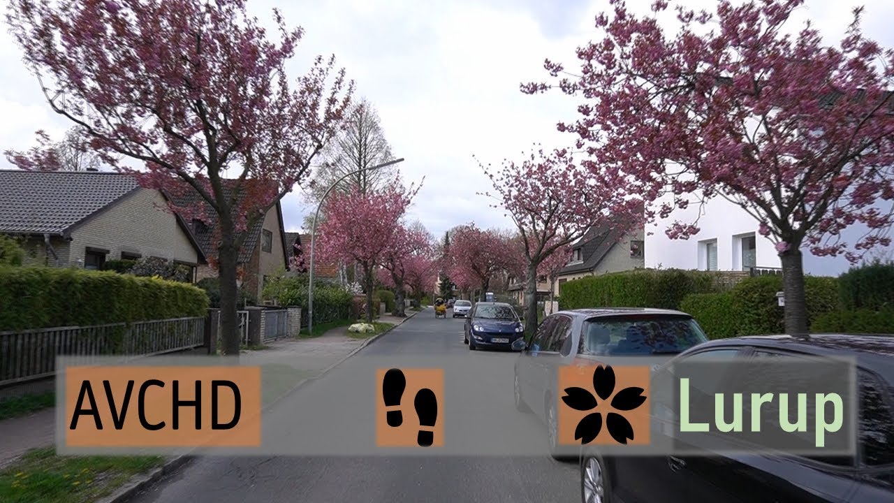 【AVCHD】Sakura Walk in Lurup | Hamburg 🇩🇪