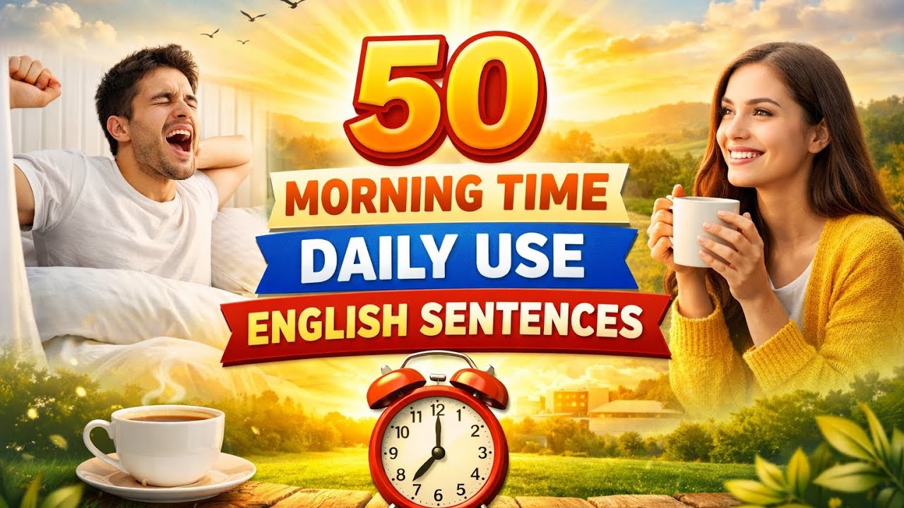 Daily English Practice | Learn the vocabulary | Morning Time Speak