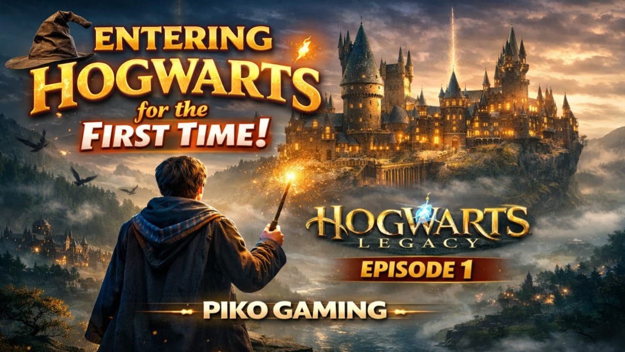 I Entered Hogwarts for the FIRST TIME 🪄🔥 | Hogwarts Legacy 😱🧙‍♂️Gameplay EP-1 In Hindi