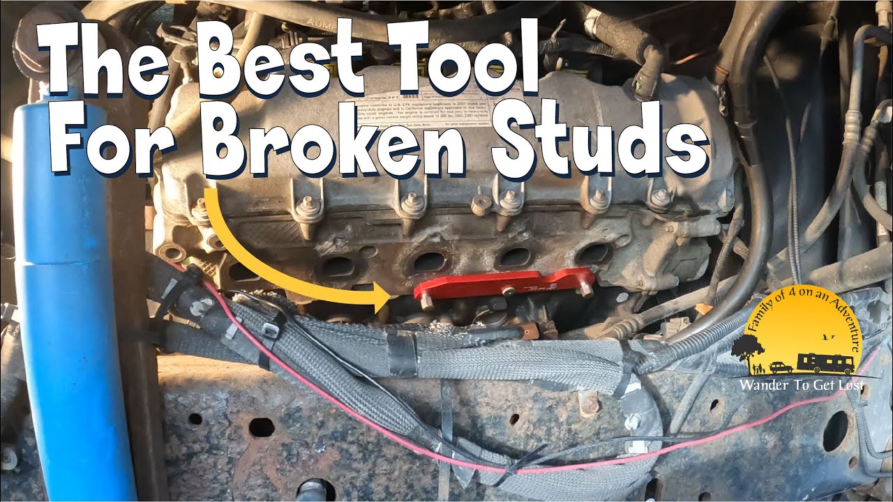 Fixing Our Broken Ford Exhaust Manifold Studs with ProMaxx Tools - Everything Else Failed!