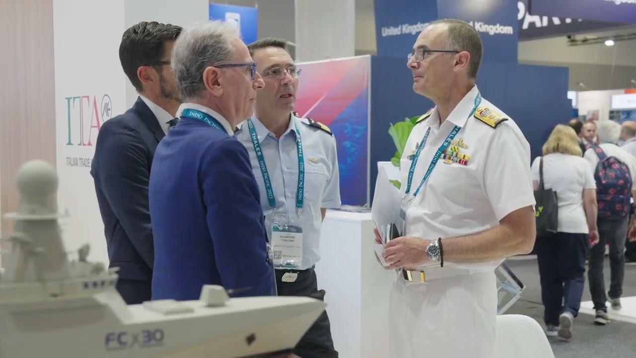 Italy at INDO PACIFIC 2023 (Maritime and Defence)