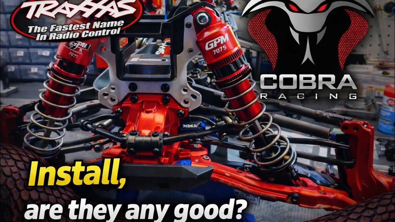 Cobra racing 7075 bulkhead install on the sledge… #traxxasracing #cobraracing 