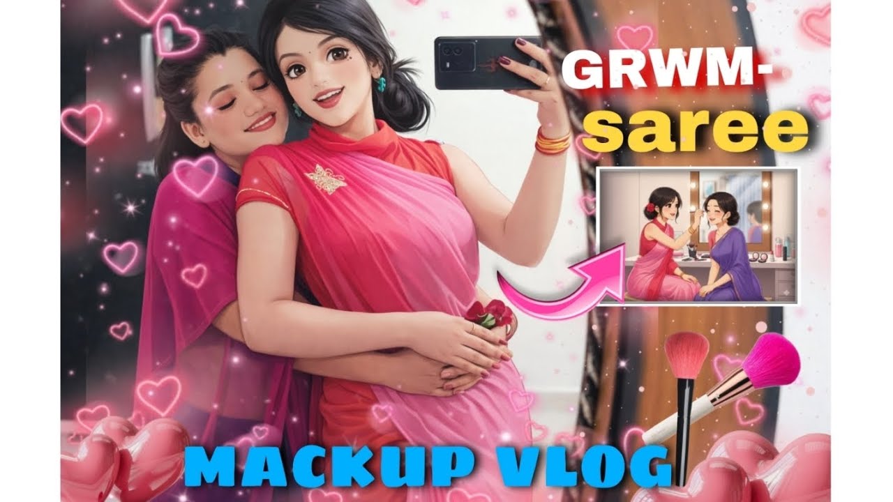 Get Ready With Me (GRWM) With My Bestie 💕 | Fun Makeup Vlog | Girls Day Out Ready❤️‍🩹