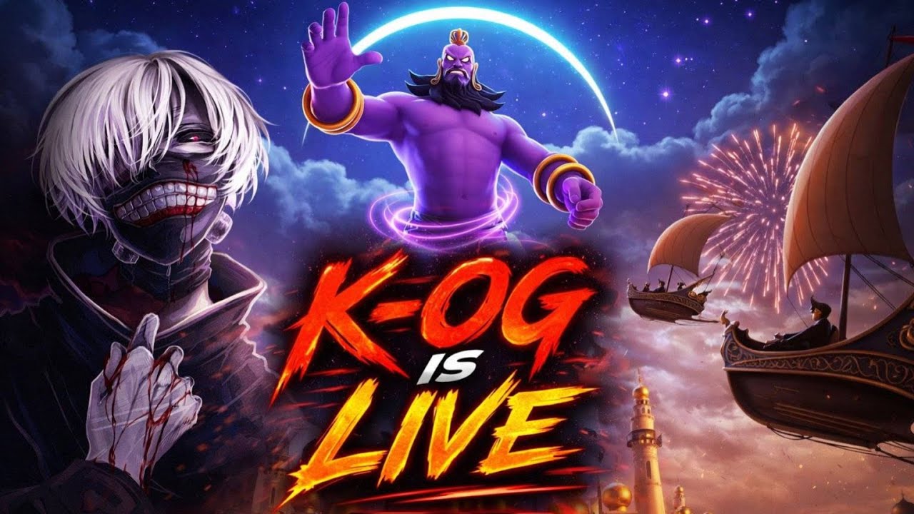 💥RUSH GAMEPLAY | BGMI LIVE! (K_OGISLIVE)