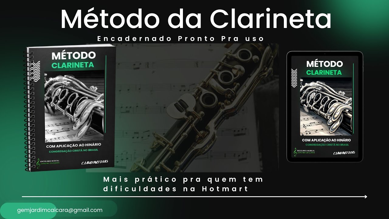 Método de Clarineta Aplicado ao Hinário CCB | Estudo Prático,