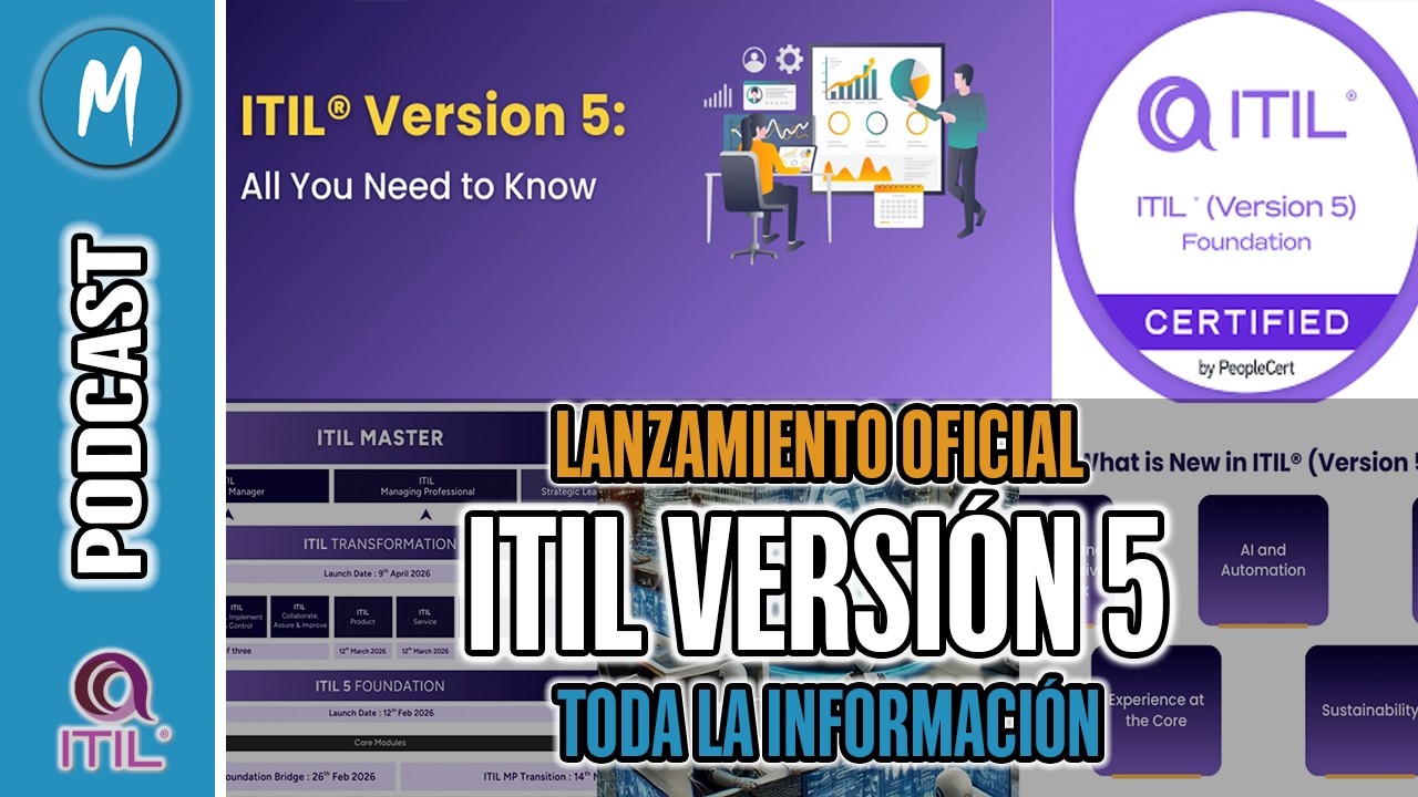 ITIL Versión 5.0 | Lanzamiento oficial | Todos los detalles