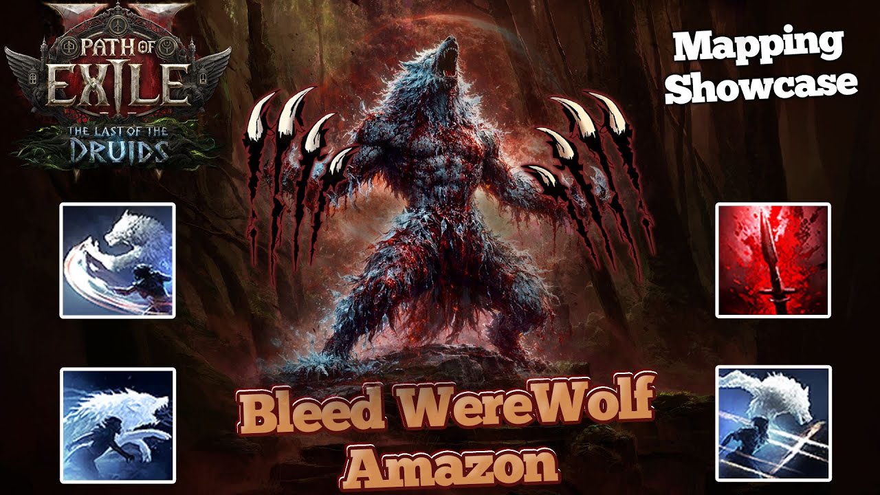 Bleed WereWolf Amazon - Демонстрация карт [0.4] и ОБНОВЛЕНИЕ канала!!