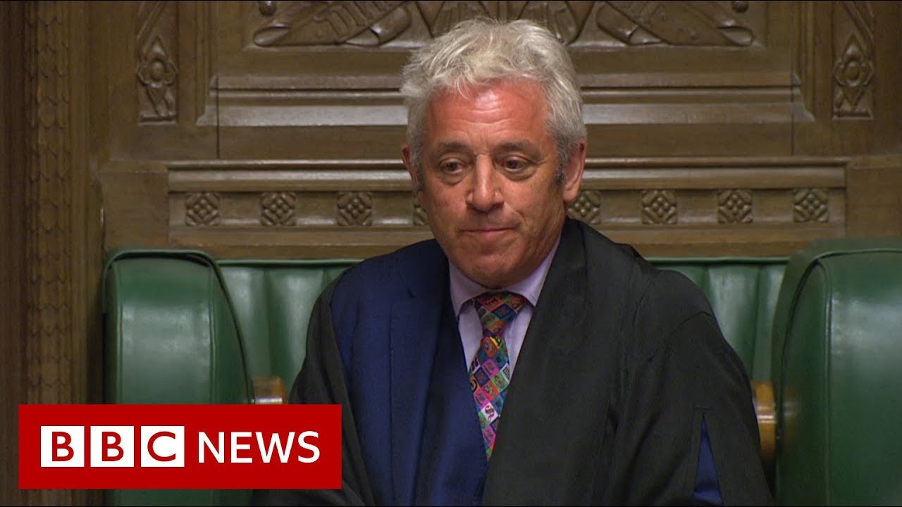John Bercow: I will facilitate the House of Commons, 'do or die' - BBC News
