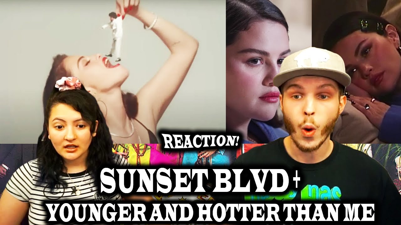 SELENA GOMEZ, BENNY BLANCO - SUNSET BLVD + YOUNGER AND HOTTER THAN ME | REACTION!