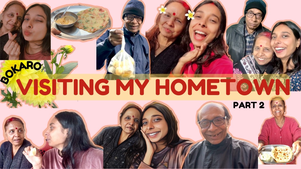 In My Hometown Bokaro 🏡 | Part 2 | Family Love & Maa Ke Haath Ka Khana | Leaving with heavy heart