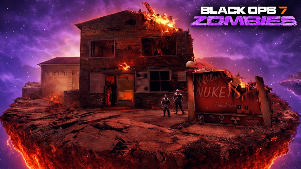Nuketown Zombies Stuck in Time! The Warden's Prison! Crew Die Here! Black Ops 7 Zombies DLC 2 Map